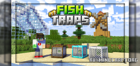  Fish Traps  Minecraft PE 1.16