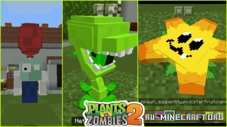  Plants vs Zombies Map v6 by LiL Craft YT  Minecraft PE