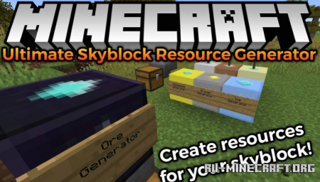  Ultimate Skyblock Resource Generator  Minecraft 1.16.3