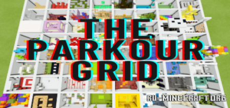  Grid Parkour  Minecraft PE
