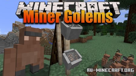  Miner Golems  Minecraft 1.12.2