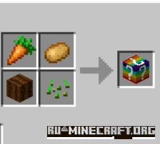Скачать Crops and Trees для Minecraft PE 1.16