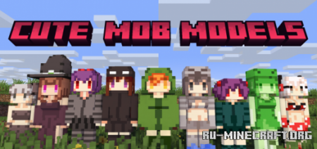  Cute Mob Model  Minecraft PE 1.16
