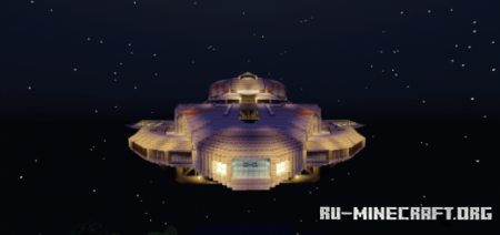  The Skeld Space Ship From the Game "Among Us"  Minecraft PE