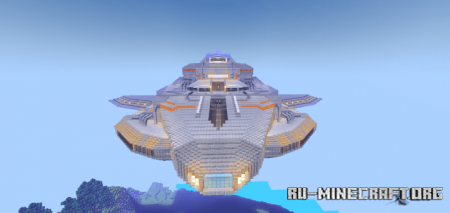  The Skeld Space Ship From the Game "Among Us"  Minecraft PE