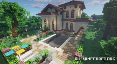  Spanish Villa by Cubi Craft  Minecraft