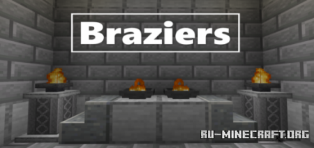  Braziers  Minecraft PE 1.16