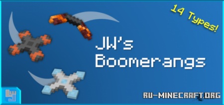  JWs Boomerangs  Minecraft PE 1.16