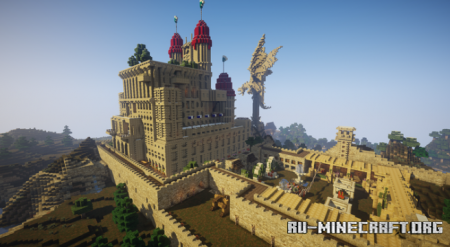 Скачать The Dragons City для Minecraft