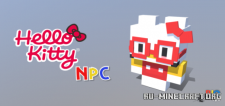 Hello Kitty NPC  Minecraft PE 1.16