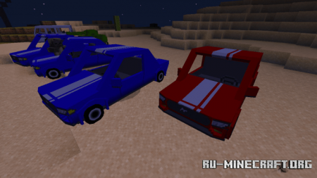 Скачать Simple Vehicles для Minecraft PE 1.16