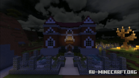  Spooky Town  Minecraft PE