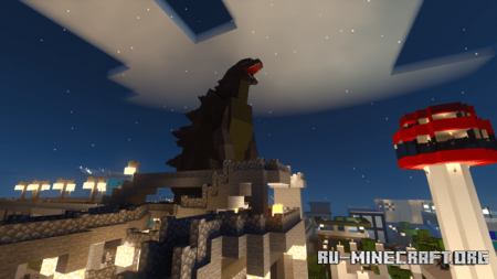  Godzilla The King of The Monsters  Minecraft PE 1.16
