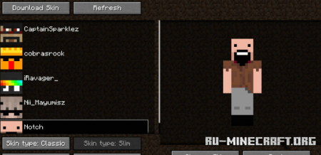  Skin Swapper  Minecraft 1.16.3