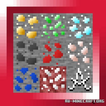  Varied Minerals  Minecraft 1.16