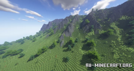  Herja - Ancient Mountain Canyon Valley  Minecraft