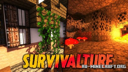  Survivalture [32x]  Minecraft 1.16