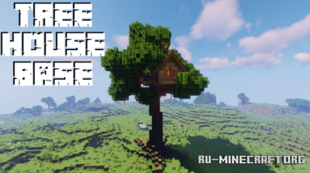  Tree House Base by HaileyP123  Minecraft