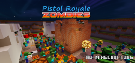 Pistol Royale: Zombies  Minecraft PE