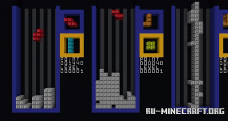  Tetris 64  Minecraft