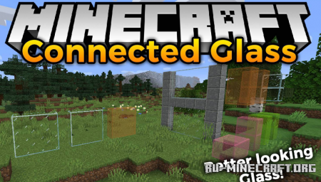 Скачать Connected Glass для Minecraft 1.16.3