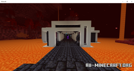  Nether Base by LwB3618  Minecraft PE