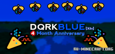  DqrkBlue [32x32]  Minecraft PE 1.16