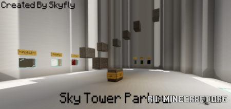 Sky Tower Parkour  Minecraft PE