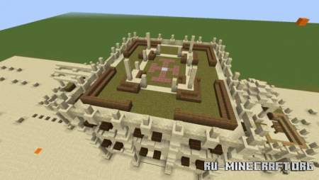  Desert Townhall  Minecraft