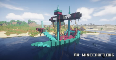  Pirate Ship Base  Minecraft