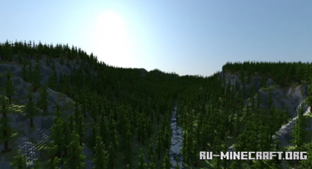  Forest on the Rocks  Minecraft
