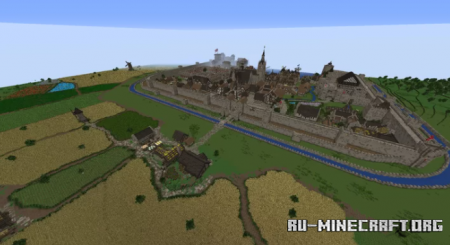  Medieval City - Praven  Minecraft