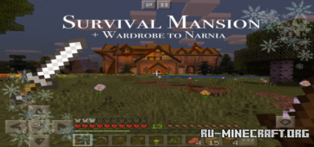  Green Land Estate Mansion (Narnia World)  Minecraft PE