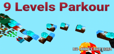  9 Levels Parkour by XxleProGamerxX  Minecraft PE