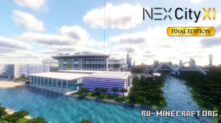  NEXCity XI - The Most Detailed City Map  Minecraft