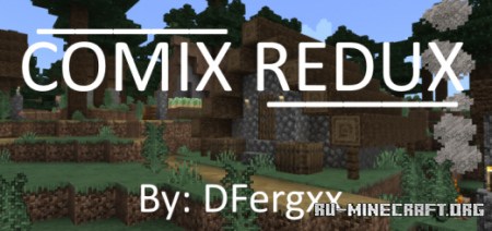  Comix Redux By DFergxx [128x128]  Minecraft PE 1.16