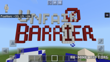  Unfair Barrier  Minecraft PE