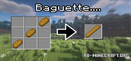  Baguette  Minecraft PE 1.16