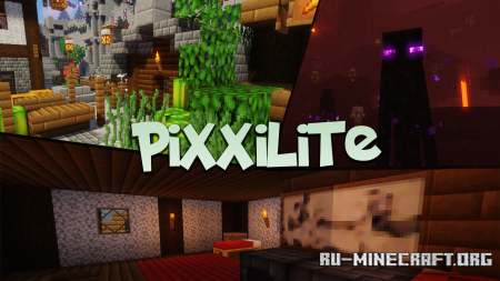  Pixxilite [16x]  Minecraft 1.16