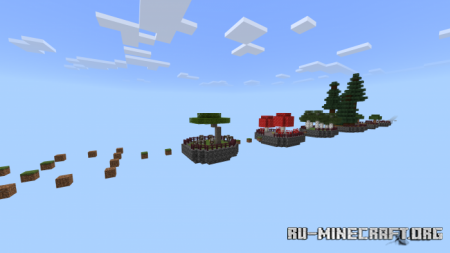  Parkour Islands by Examinedcat669  Minecraft PE