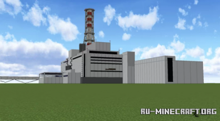  Chernobyl-type Nuclear Power Plant  Minecraft
