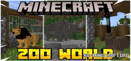  Minecraft Zoo V.1  Minecraft PE