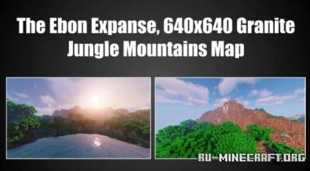  Granite Jungle Mountains  Minecraft