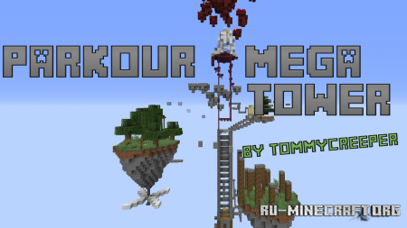  Parkour Mega Tower by TommyCreeper  Minecraft