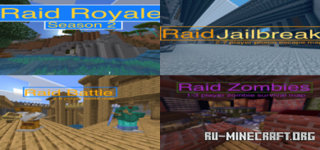  Raid Games  Minecraft PE