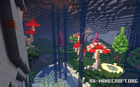 Mushroom Caves Survival  Minecraft PE