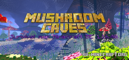  Mushroom Caves Survival  Minecraft PE