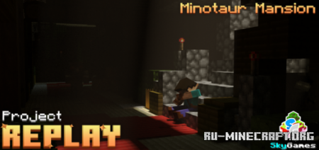  SG Replay Minotaur Mansion  Minecraft PE