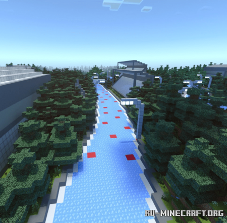  Ice Boat Raceway by Scurrminator808  Minecraft PE