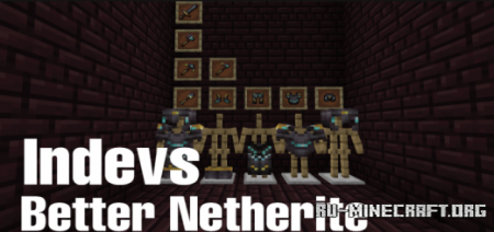  Indevs Better Netherite  Minecraft PE 1.16